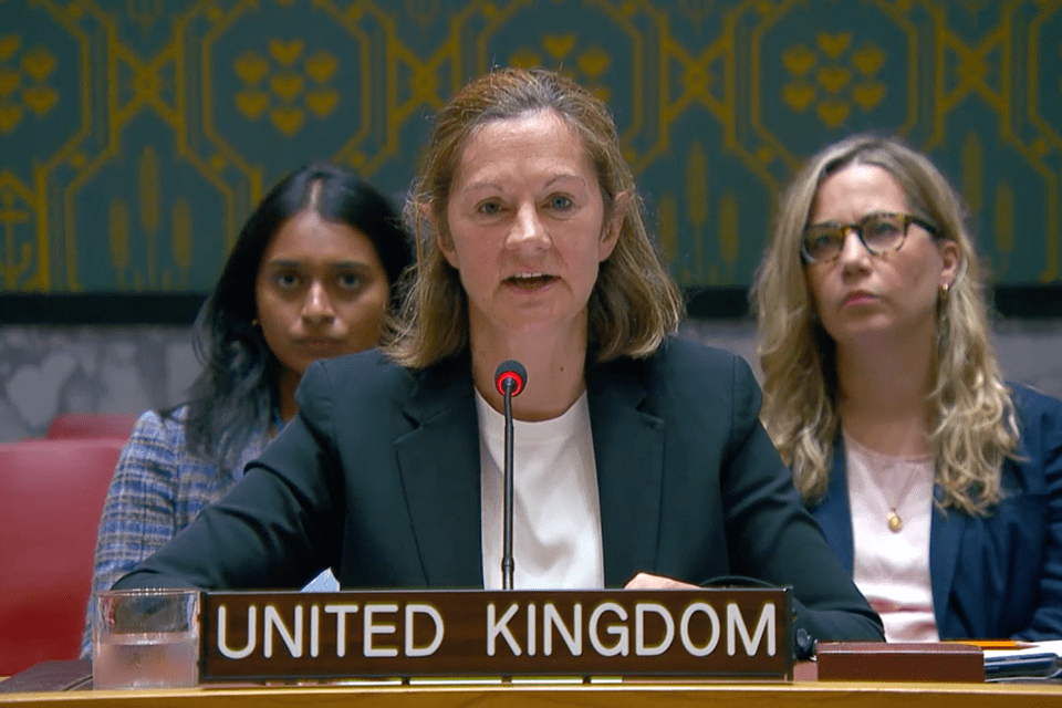 UK Urges De Escalation and Diplomatic Solutions in UN Security Council Statement