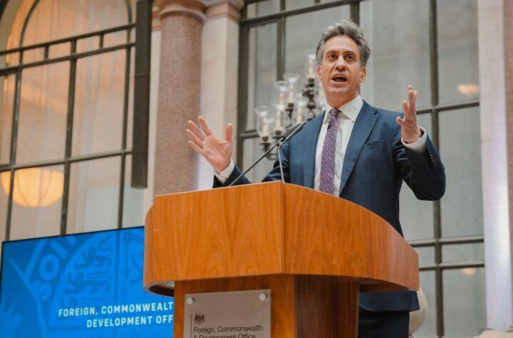 Ed Miliband's New Role as Foreign Secretary: Key Insights and Statements