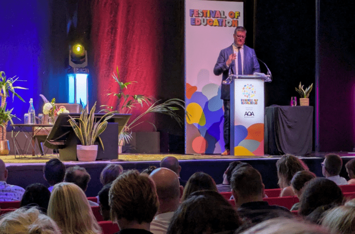 Martyn Oliver Delivers Inspiring Keynote Address at the Festival of Education