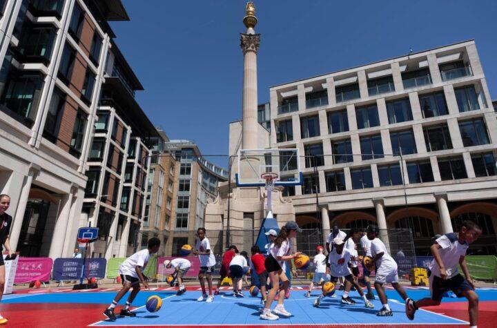 London Sports Festival Celebrates Early Triumph as Basketball England Takes Over 3×3 Basketball Court