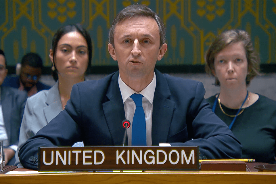 UK Pledges Commitment to Multilateralism and Peacebuilding at UN Security Council Meeting