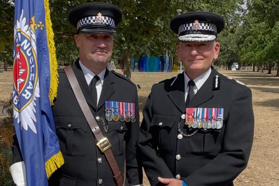 Chief Constable Attends Moving Remembrance Ceremony to Honour the Fallen