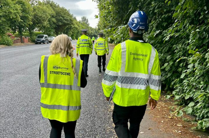 Joint Effort Launches Major Crackdown on Waste Crime in East Lancashire
