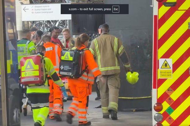 Euston Station Emergency: Individual Hospitalised After Police Respond to Casualty on Tracks