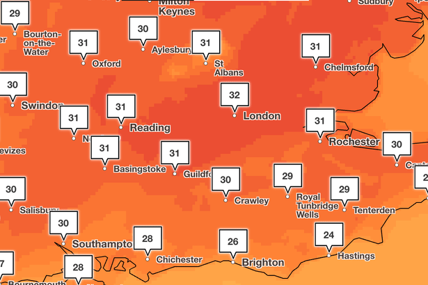 London Braces for 32°C Heatwave This Weekend as Yellow Health Alert is Issued