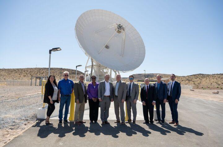 Inaugural Ceremony for NASA's Deep Space Station 23: A Milestone for the Deep Space Network
