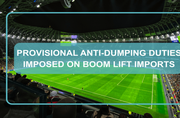 TRA Introduces Anti Dumping Duties on Chinese Boom Lifts to Protect UK Market