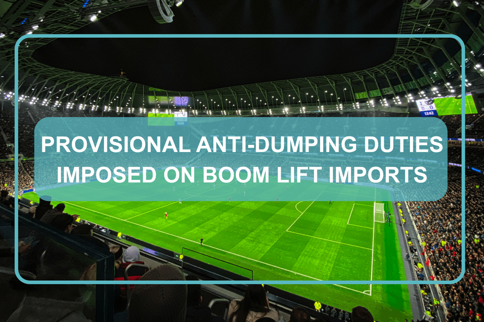TRA Introduces Anti Dumping Duties on Chinese Boom Lifts to Protect UK Market