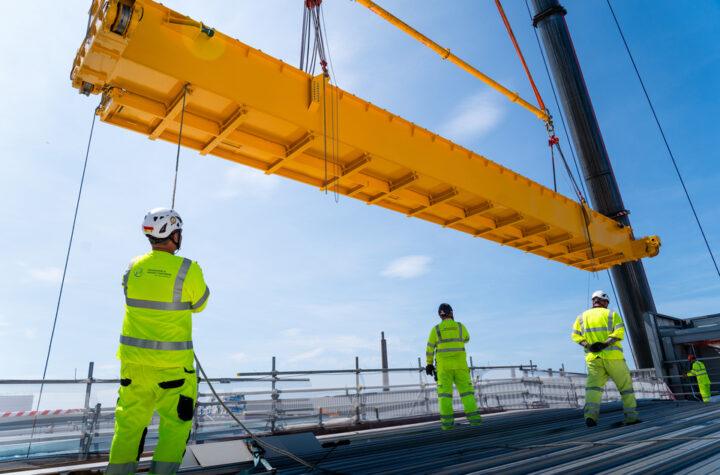 Significant Advancements at SIXEP Continuity Plant with Latest Crane Lifts