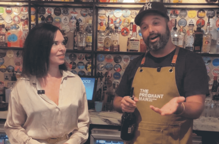 Discover the Humorous Charm of The Pregnant Man: A Quirky Bar Where Bankers Show Their Human Side