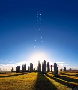 Discover the Enigmatic Analemma Above the Callanish Stones: September 20,