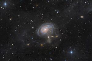 Discover the Intriguing Arp 78: A Unique Galaxy in Aries Astronomy Picture of the Day for 30th September