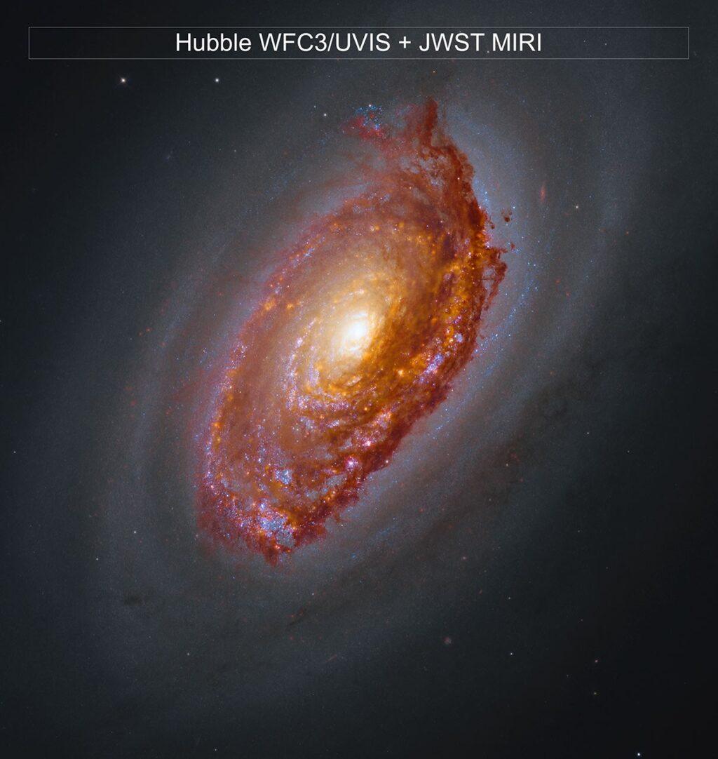 Stunning Image of Galaxy M64 Captured by Webb Telescope – 16 September