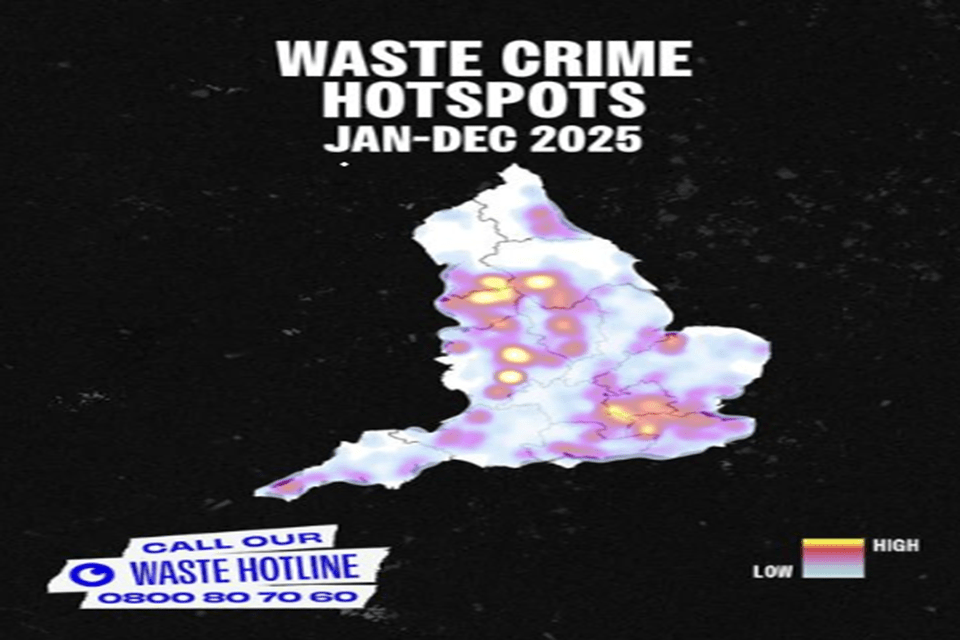 Heat Maps Uncover England's Illegal Dumping Hotspots: The Rise of Rogue Waste Gangs Revealed