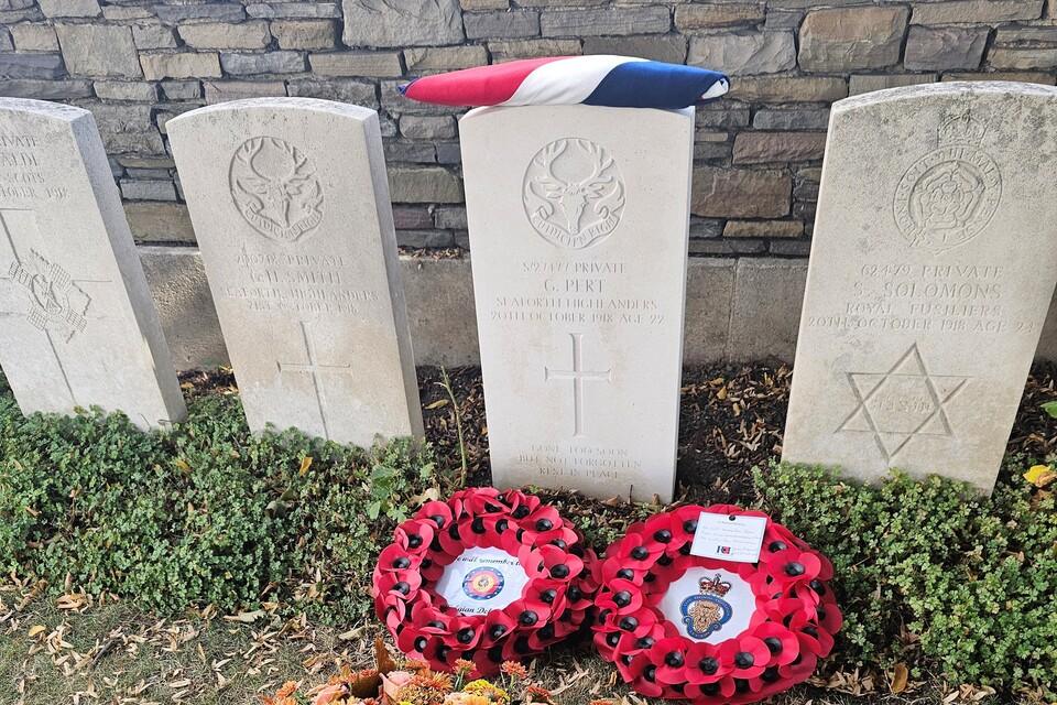 Belgium Identifies Grave of Angus Soldier Missing Since