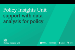 Unlocking Data Analysis Insights with Expert Support from the Policy Insights Unit