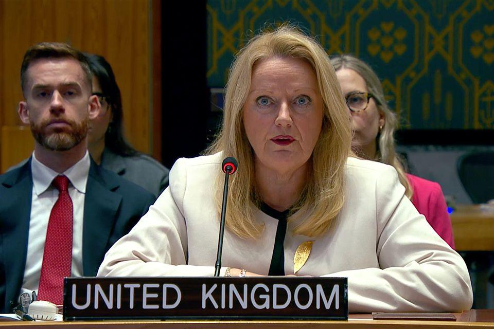 UK Champions Two State Solution for Lasting Peace and Security for Israelis and Palestinians