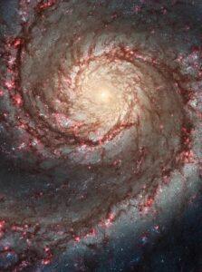 NASA's Hubble Telescope Captures Stunning Image of Spiral Galaxy's Edge