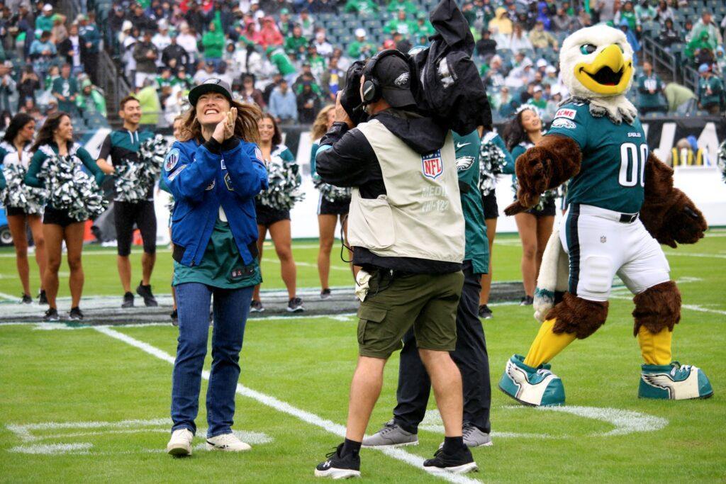 NASA Astronaut Christina Koch Attends Eagles vs Rams Game: A Stellar Experience!