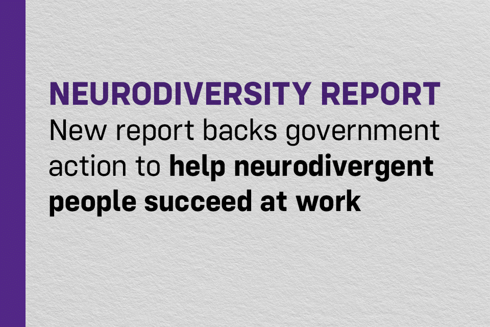 Government Initiatives Receive Support in Boosting Workplace Success for Neurodivergent Individuals