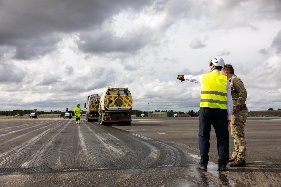 RAF Marham Runway Repairs Enhance Operational Resilience and Capability